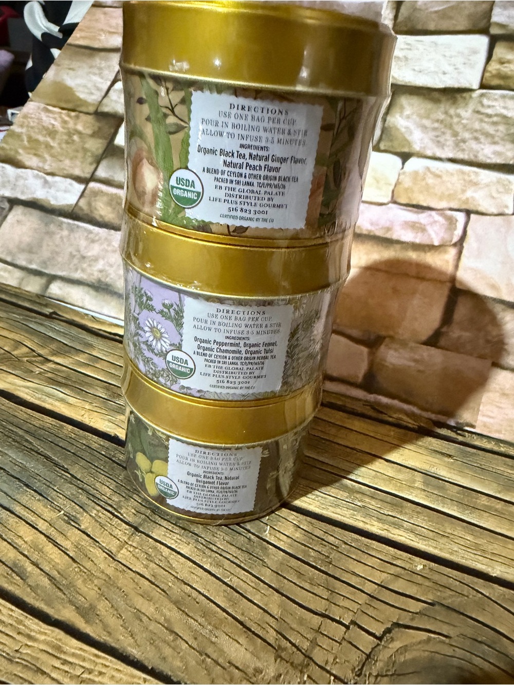 The Secret Garden Organic Tea Sampler Trio - 60 Tea Bags - Picture 3 of 4
